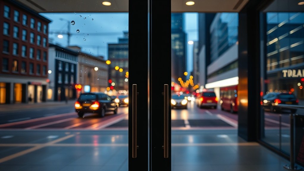 Glass Doors Hammond Street