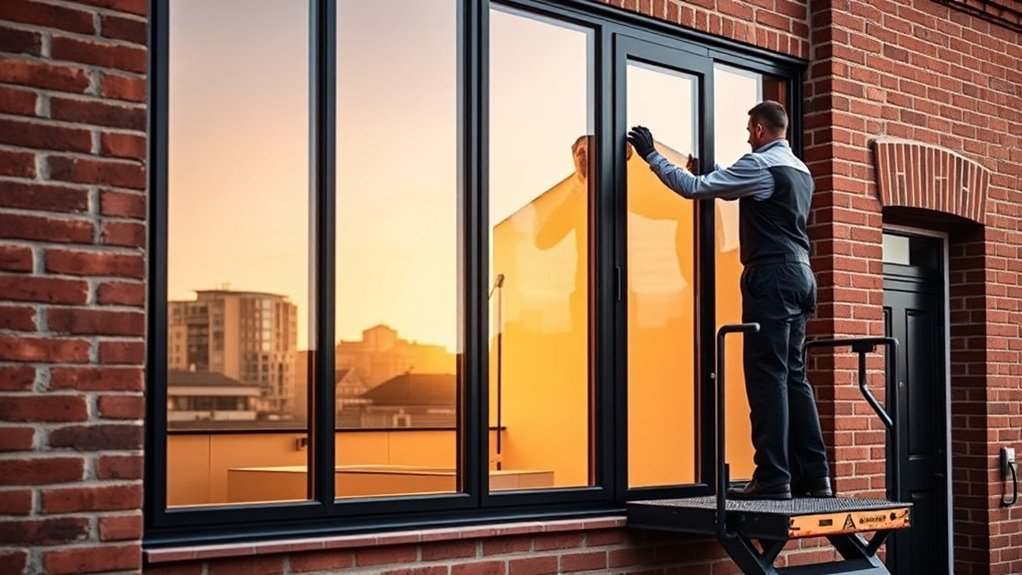 Glazier in Hammond Street