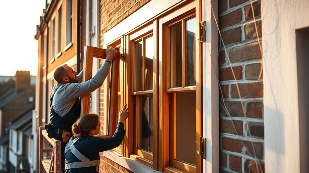 Wooden Window Installation Waltham Cross